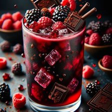 Схема вышивки «Ягодный лимонад»