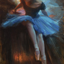 Схема вышивки «Волегов_балерина»