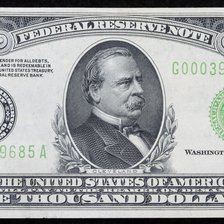 Схема вышивки «1000 долларов»