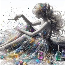 Схема вышивки «Больше цвета»