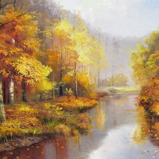 Схема вышивки «осень»