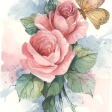 Схема вышивки «Mariposa»