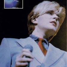 Схема вышивки «Певец Дэвид Сильвиан»