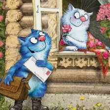 Схема вышивки «Вам письмо»