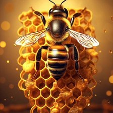 Схема вышивки «Пчела»