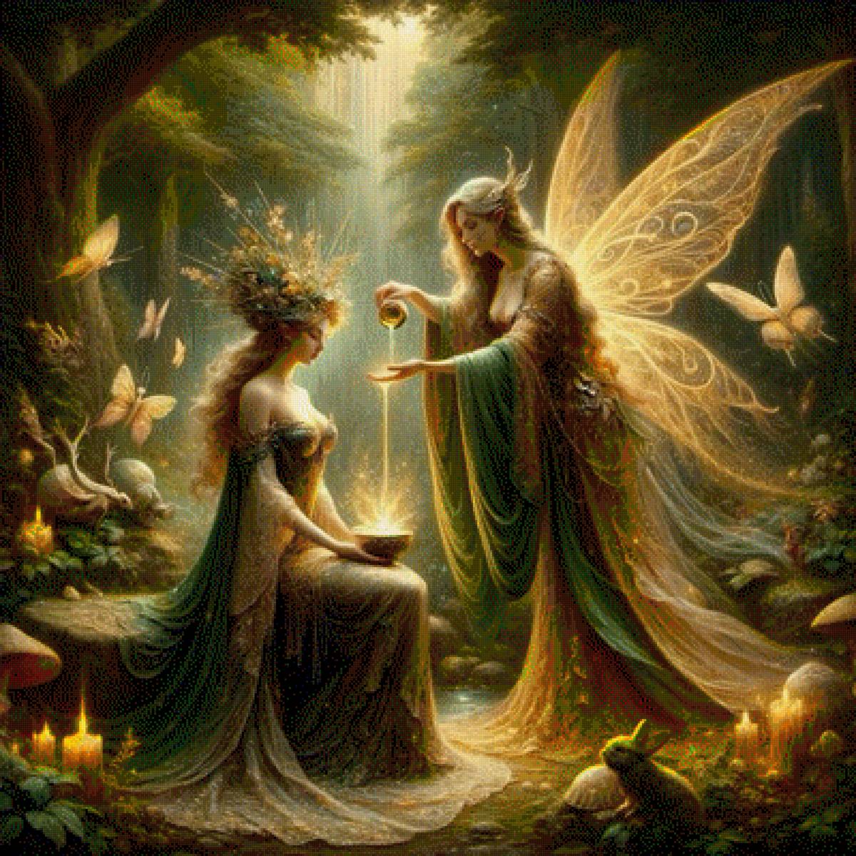 Лесные феи - феи - предпросмотр