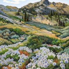 Схема вышивки «Природа»