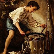 Схема вышивки «Tocando el tambor»