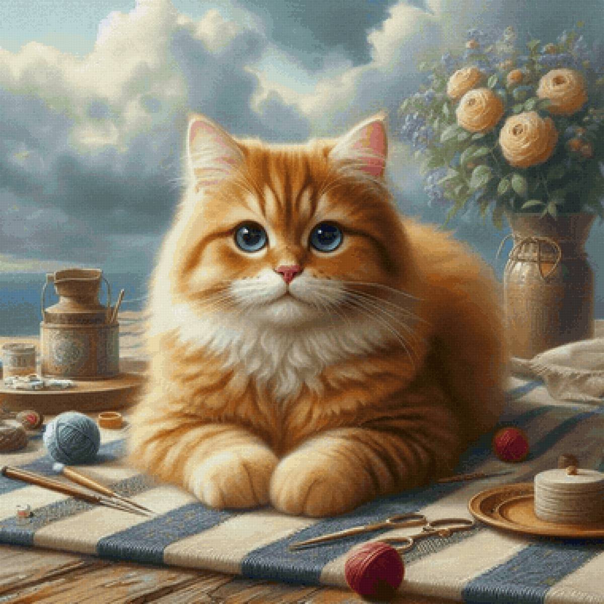 Рыжий кот - рыжий кот 🐱 - предпросмотр