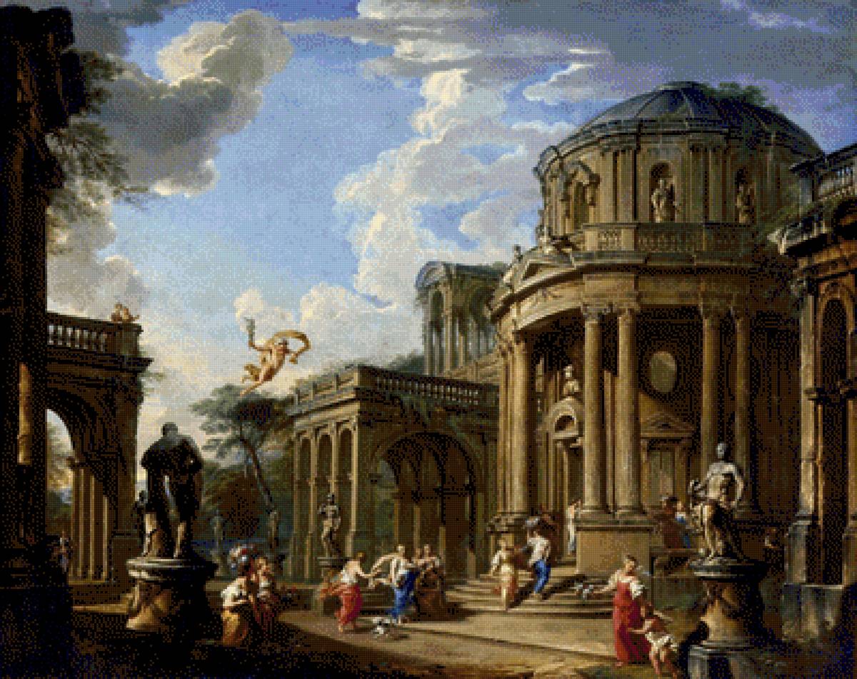 Старинный город - старинный город, руины - предпросмотр