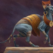 Схема вышивки «Бастет»