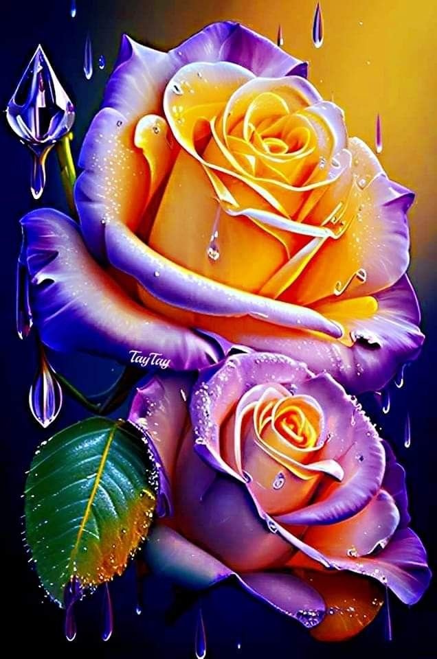 Розы - оригинал