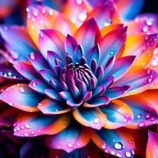 Схема вышивки «Георгин»