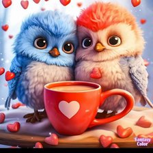 Схема вышивки «Love»