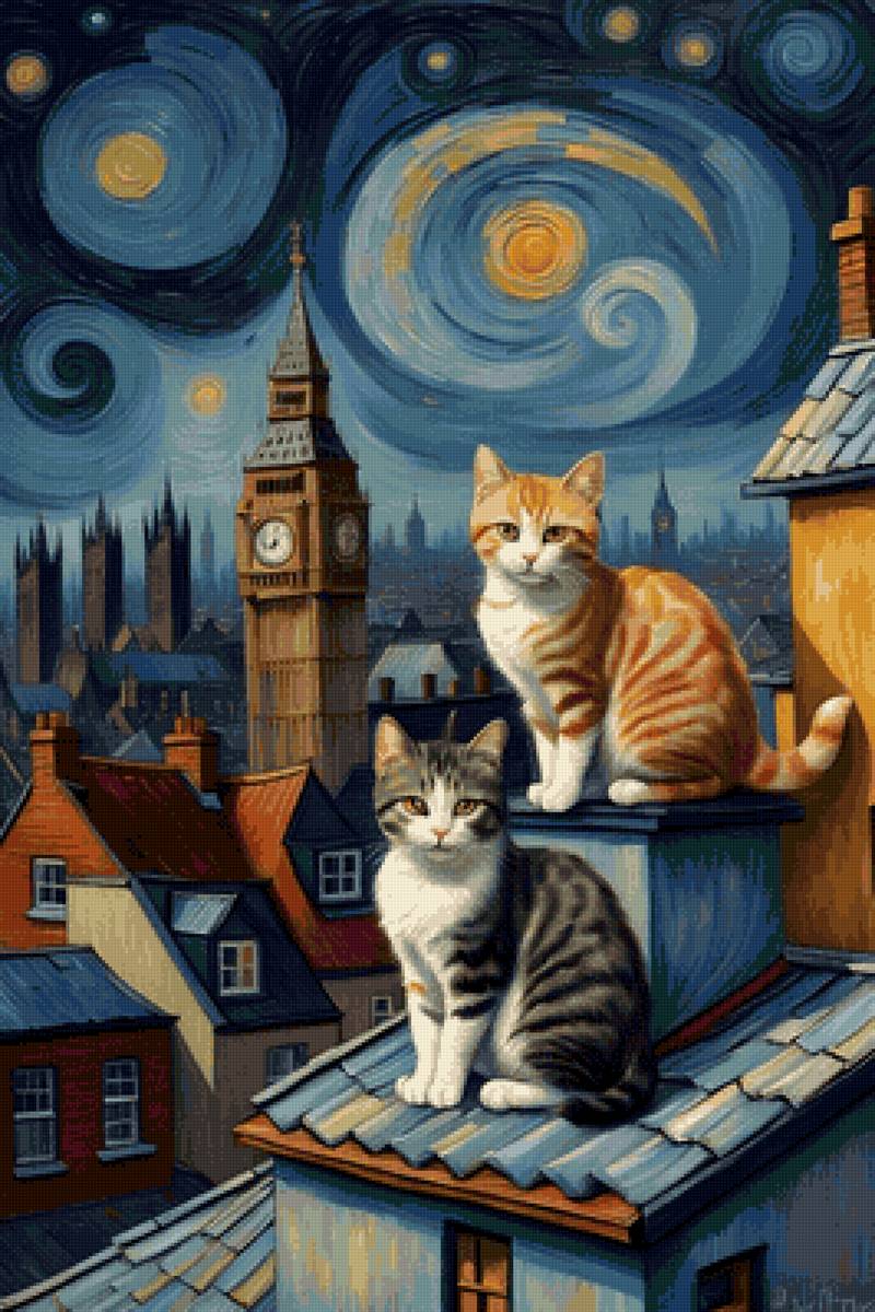 Коты Ван и Гог - предпросмотр