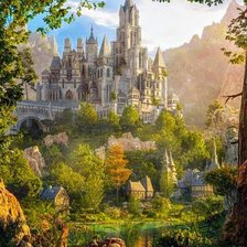 Схема вышивки «колдовстворец (русская школа магии ответ Хогвартсу)»