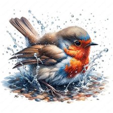 Схема вышивки «Pajaros»