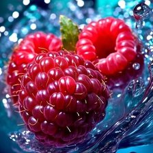 Схема вышивки «Малина»