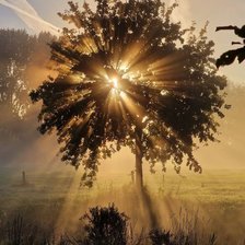 Схема вышивки «Закат»