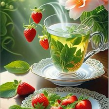 Схема вышивки «Утреннее настроеие»