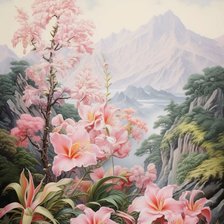 Схема вышивки «Природа»