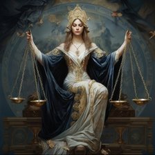 Схема вышивки «Весы судьбы»