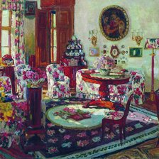 Схема вышивки «интерьер»