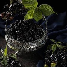 Схема вышивки «Ежевика»