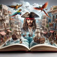 Схема вышивки «Серия пираты»