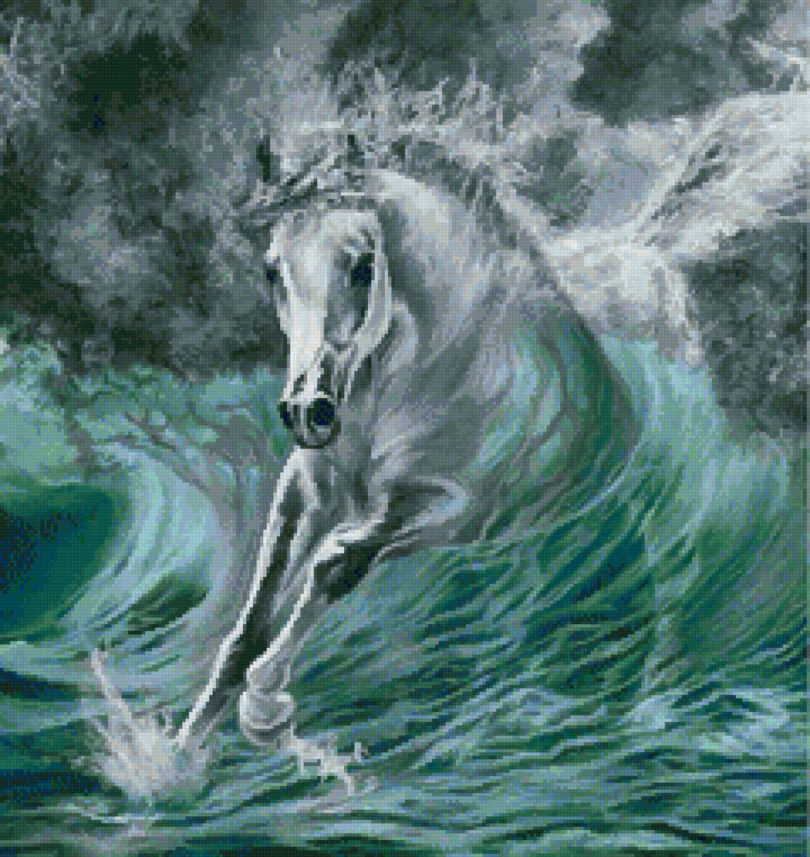 Морской Конь - море, лошадь - предпросмотр