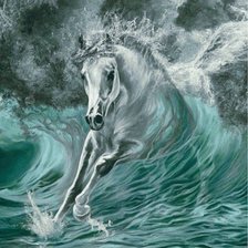 Схема вышивки «Морской Конь»