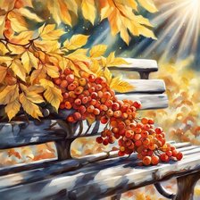 Схема вышивки «Осенняя зарисовка»