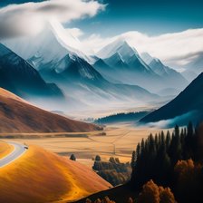 Горный пейзаж 2