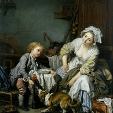 Схема вышивки «Балованное дитя»