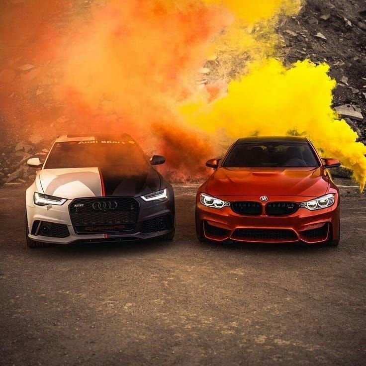 Ауди и бмв - оригинал