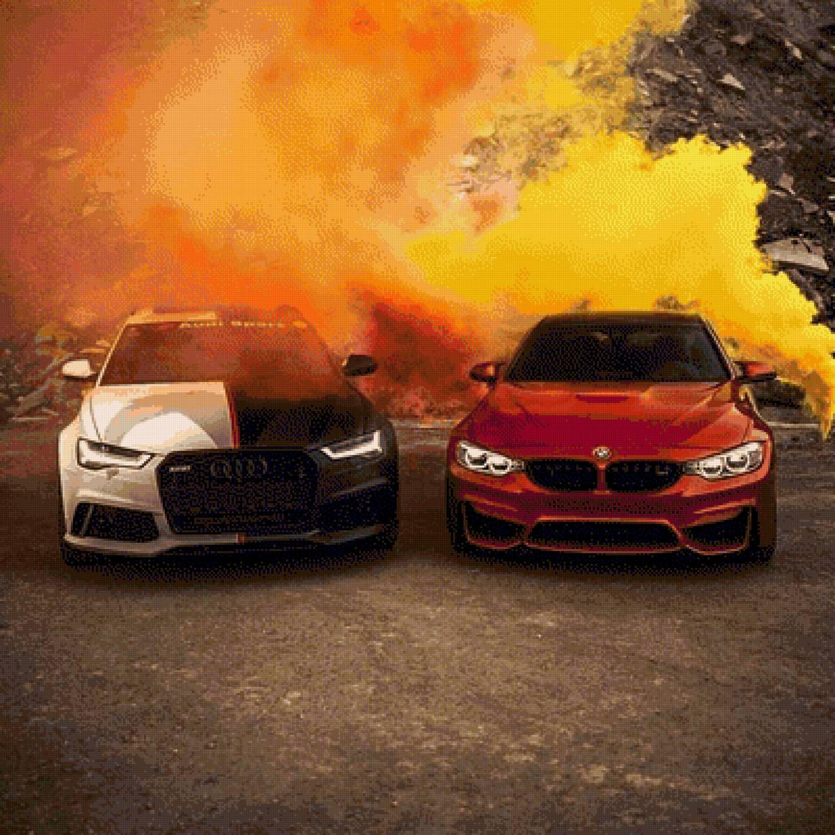 Ауди и бмв - предпросмотр