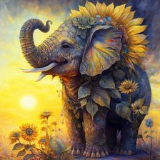 flower elephant