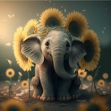 yellow elephant