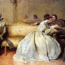 Схема вышивки «Соперник»