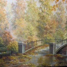 Схема вышивки «осень»