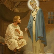 Схема вышивки «Библейские сюжеты, образ Николая Чудотворца»