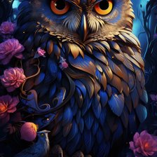 Схема вышивки «Совушка»