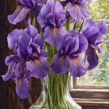 Схема вышивки «Цветы»