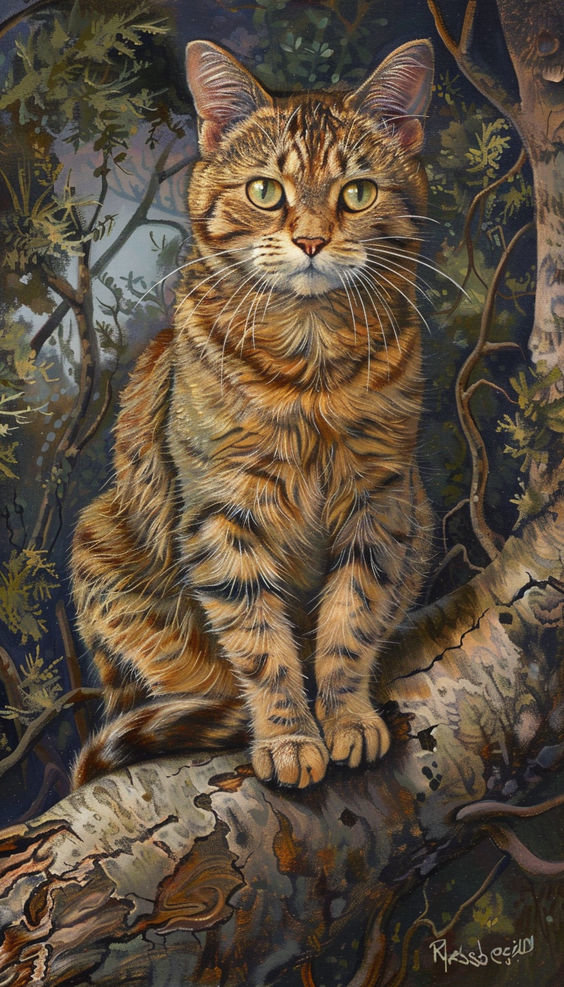 Кот - кот, домашние животные - оригинал