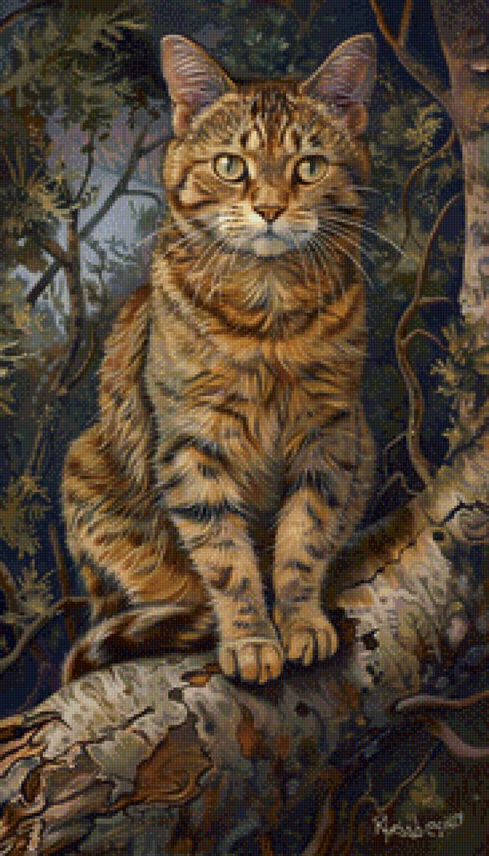 Кот - домашние животные, кот - предпросмотр