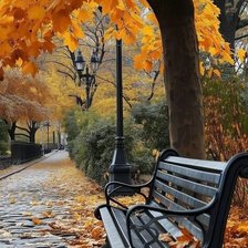 Схема вышивки «Осень»