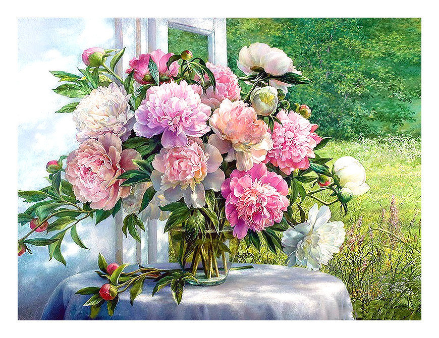 пионы - оригинал