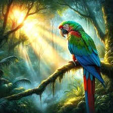 Схема вышивки «Джунгли»