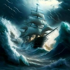 Схема вышивки «Всем ветрам назло!!!»