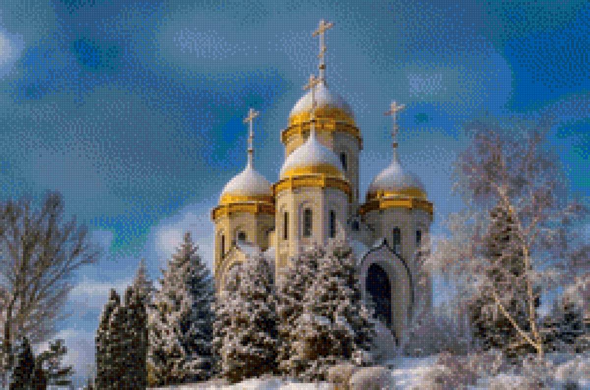 Русский храм - предпросмотр